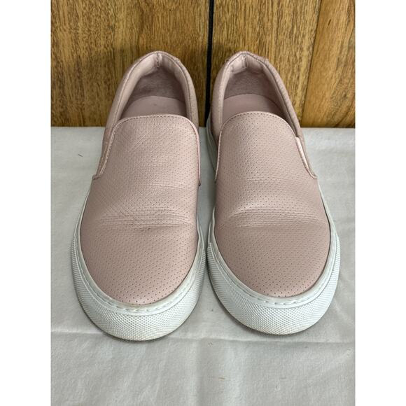 Greats Brooklyn The Wooster Leather Slip-On Sneakers Peach Pink Women’s 9.5 - Picture 3 of 7